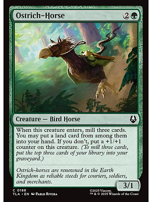 Ostrich-Horse | Inglés | NM | TLA