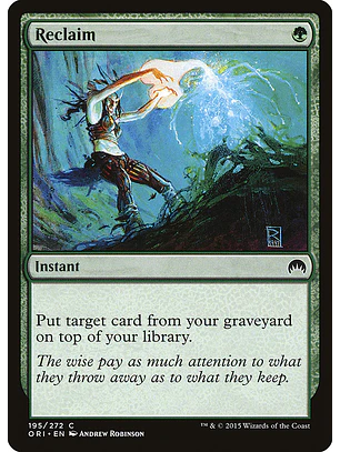 Reclaim | Español | NM | ORI