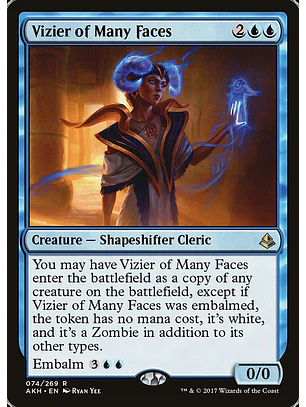 Vizier of Many Faces | Español | NM | AKH