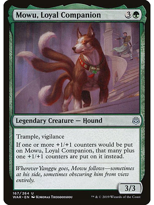 Mowu, Loyal Companion | Español | NM | WAR