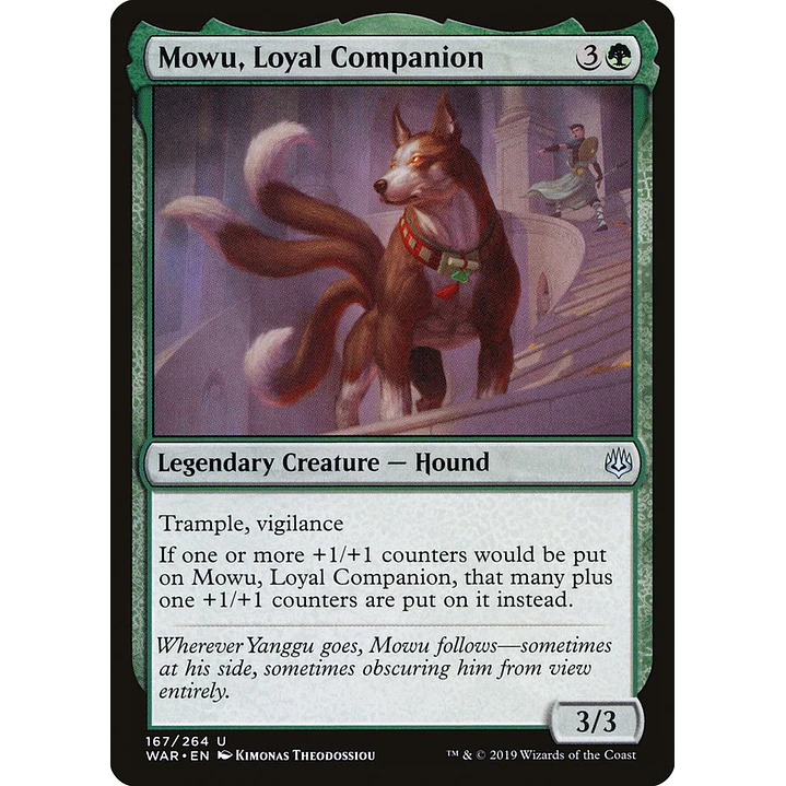 Mowu, Loyal Companion | Español | NM | WAR 1