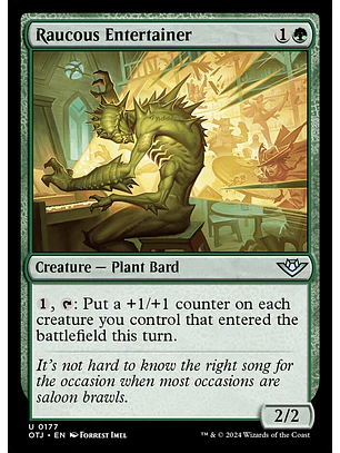 Raucous Entertainer | Español | NM | OTJ