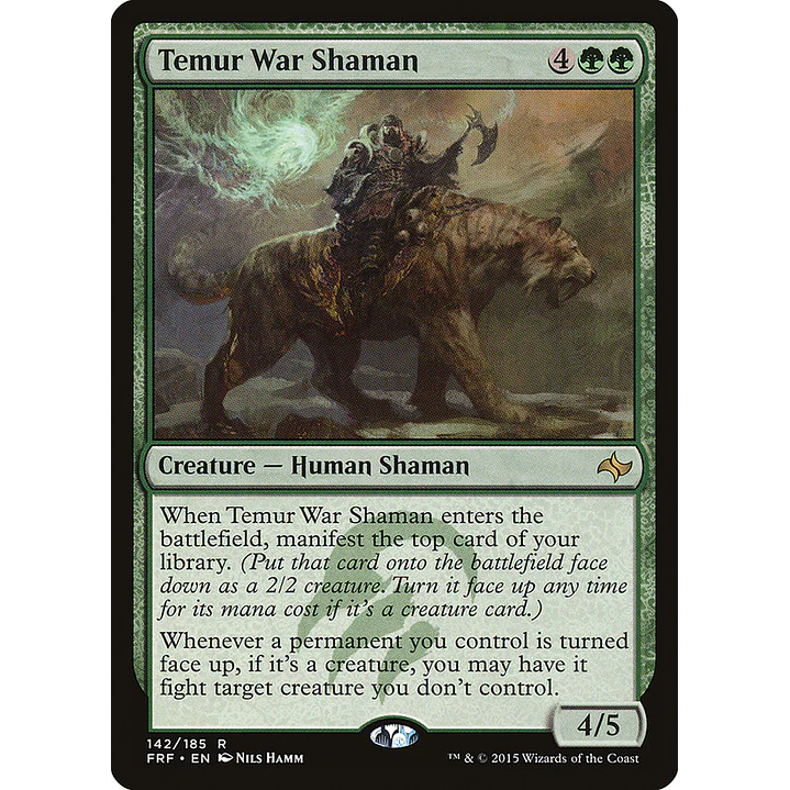 Temur War Shaman | Español | NM | FRF 1