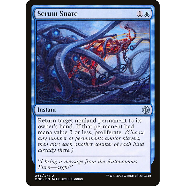 Serum Snare | Español | NM | ONE 1