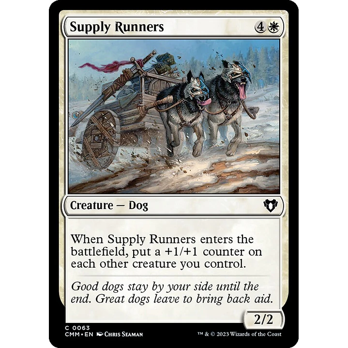 Supply Runners | Inglés | NM | CMM 1