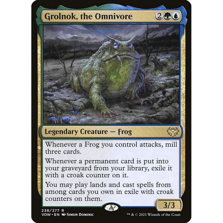 Grolnok, the Omnivore | Español | NM | VOW 1