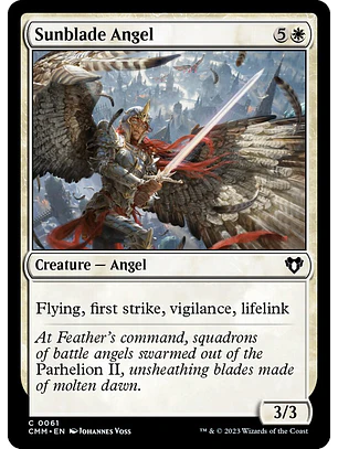 Sunblade Angel | Inglés | NM | CMM