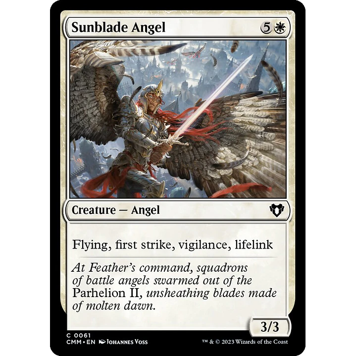 Sunblade Angel | Inglés | NM | CMM 1