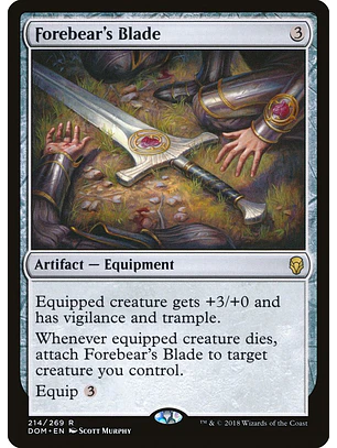 Forebear's Blade | Español | NM | DOM