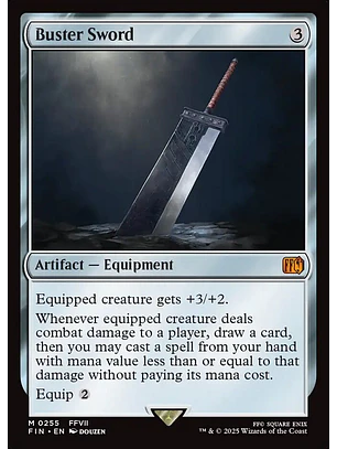 Buster Sword (foil) | Inglés | NM | FIN