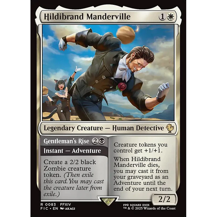 Hildibrand Manderville // Gentleman's Rise (Surge Foil foil) | Inglés | NM | FIC 1