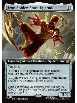 Iron Spider, Stark Upgrade (Extended Art) | Inglés | NM | SPM