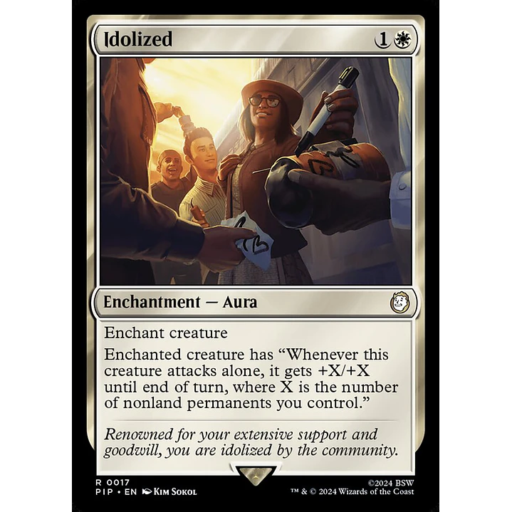 Idolized | Inglés | NM | PIP 1