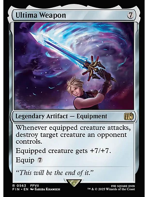 Ultima Weapon | Inglés | NM | FIN