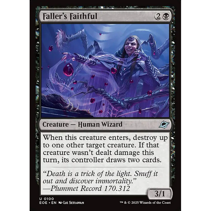 Faller's Faithful | Inglés | NM | EOE 1