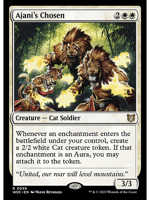 Ajani's Chosen | Inglés | NM | WOC