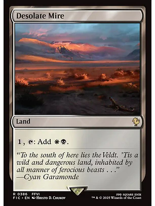 Desolate Mire (Surge Foil foil) | Inglés | NM | FIC