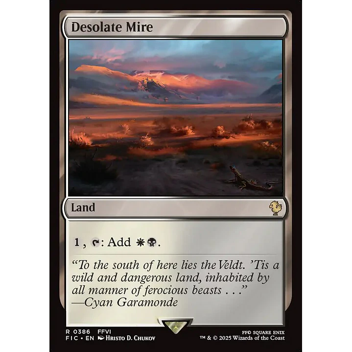 Desolate Mire (Surge Foil foil) | Inglés | NM | FIC 1