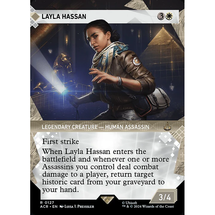 Layla Hassan (Showcase foil) | Inglés | NM | ACR 1