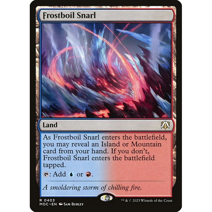 Frostboil Snarl | Inglés | NM | MOC 1