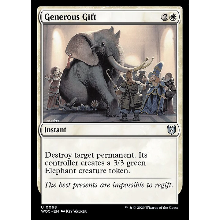 Generous Gift | Inglés | NM | WOC 1