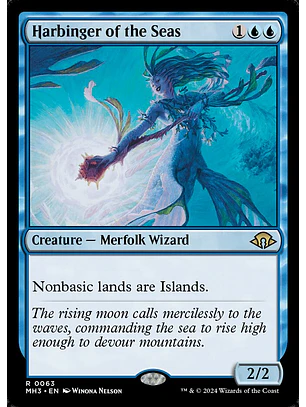Harbinger of the Seas (foil) | Español | NM | MH3
