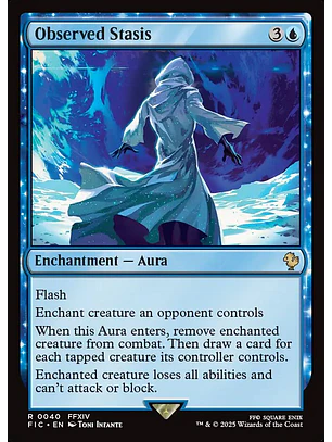 Observed Stasis (Surge Foil foil) | Inglés | NM | FIC
