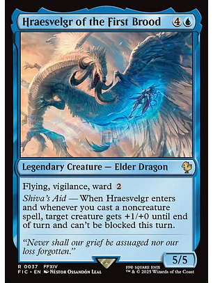 Hraesvelgr of the First Brood (Surge Foil foil) | Inglés | NM | FIC