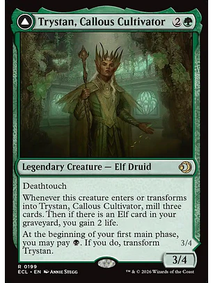 Trystan, Callous Cultivator // Trystan, Penitent Culler | Inglés | NM | ECL