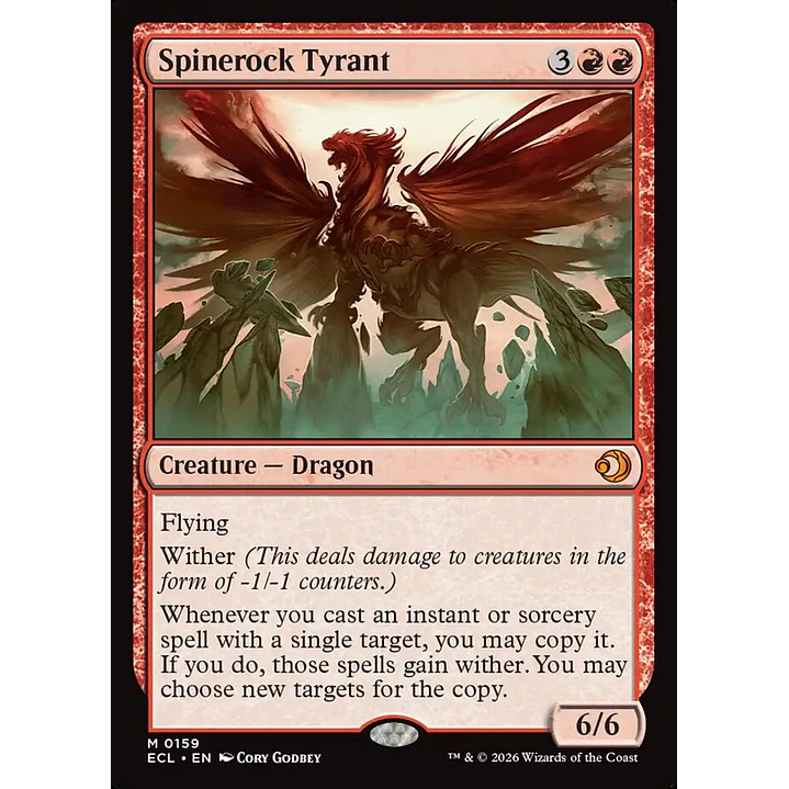 Spinerock Tyrant | Inglés | NM | ECL 1