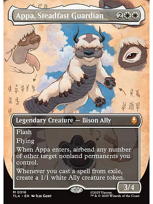 Appa, Steadfast Guardian (Borderless) | Español | NM | TLA