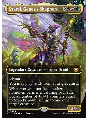 Szarel, Genesis Shepherd (Borderless foil) | Inglés | NM | EOC