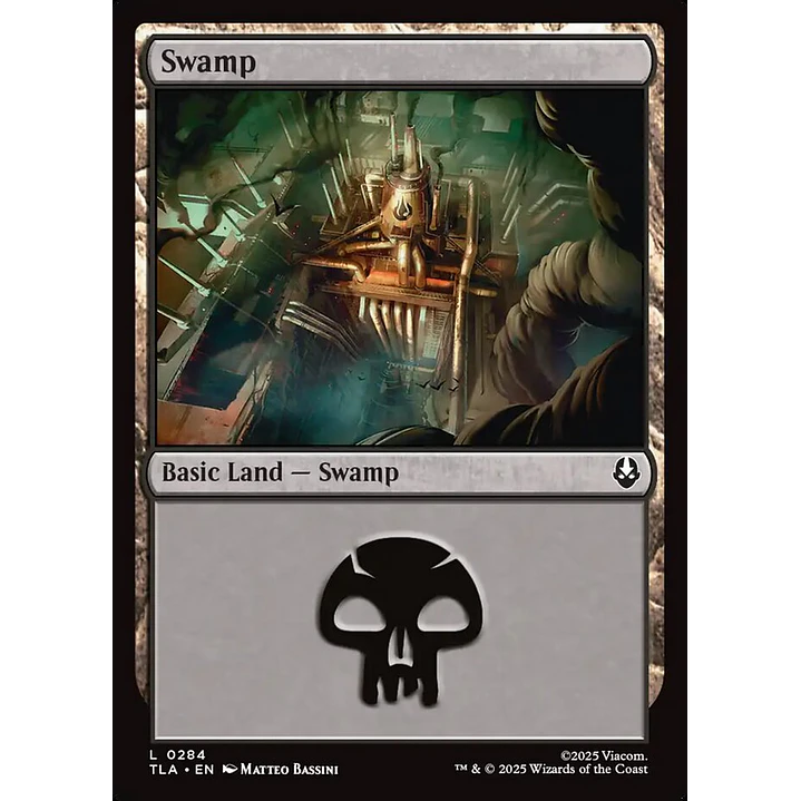 Swamp (foil) | Inglés | NM | TLA 1