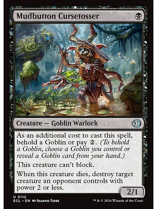 Mudbutton Cursetosser | Inglés | NM | ECL