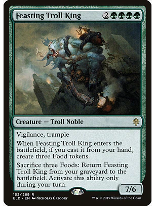 Feasting Troll King | Inglés | NM | ELD