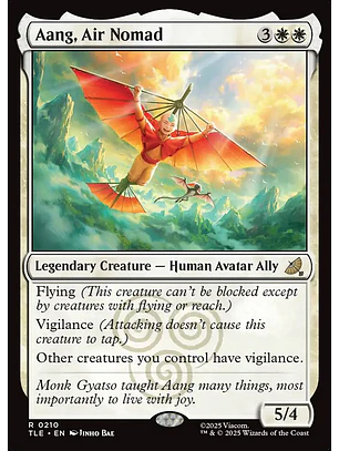 Aang, Air Nomad (foil) | Inglés | NM | TLE