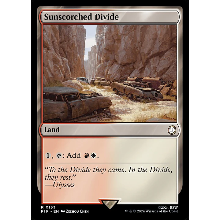 Sunscorched Divide | Inglés | NM | PIP 1