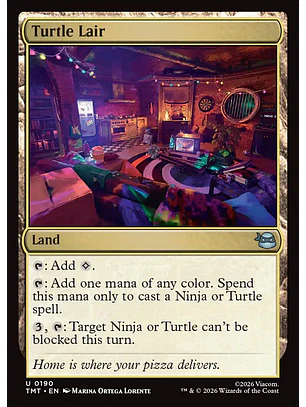 Turtle Lair | Inglés | NM | TMT