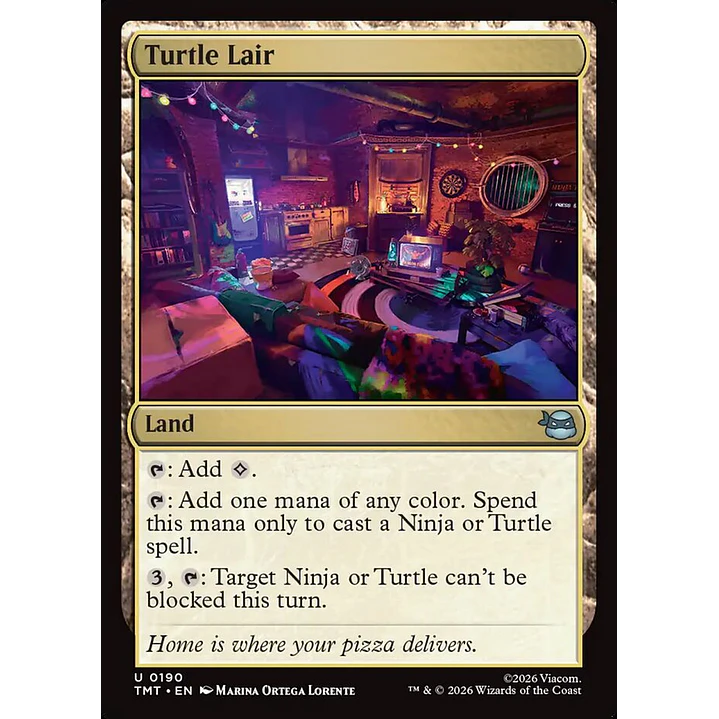Turtle Lair | Inglés | NM | TMT 1