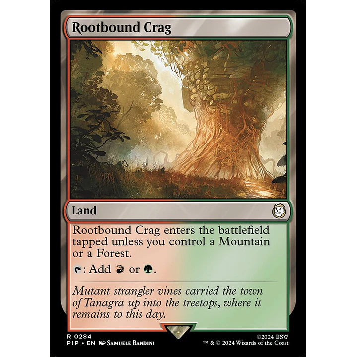 Rootbound Crag | Inglés | NM | PIP 1