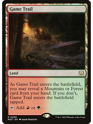 Game Trail | Inglés | NM | MOC