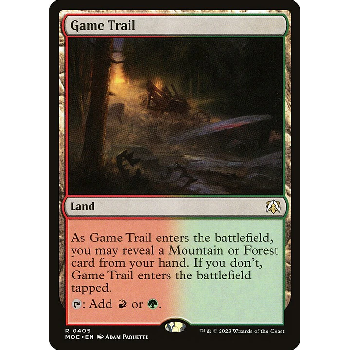 Game Trail | Inglés | NM | MOC 1