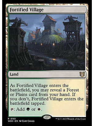 Fortified Village | Inglés | NM | WOC