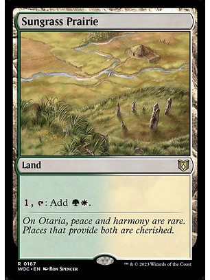 Sungrass Prairie | Inglés | NM | WOC