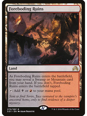 Foreboding Ruins | Inglés | NM | SOI