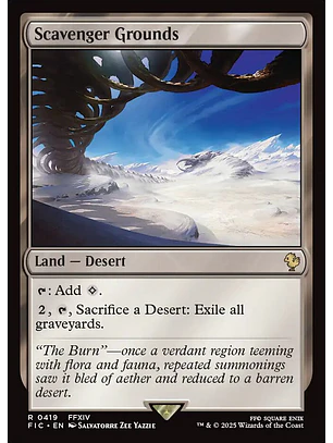 Scavenger Grounds (Surge Foil foil) | Inglés | NM | FIC