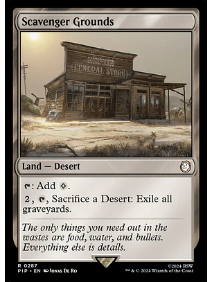 Scavenger Grounds | Inglés | NM | PIP