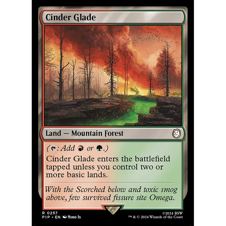 Cinder Glade | Inglés | NM | PIP 1