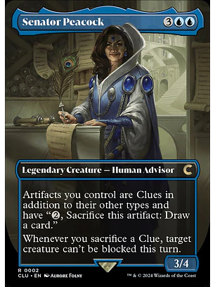 Senator Peacock (Borderless) | Inglés | NM | CLU