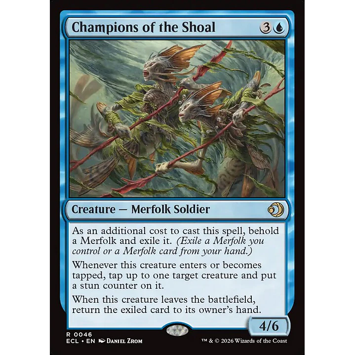 Champions of the Shoal | Español | NM | ECL 1